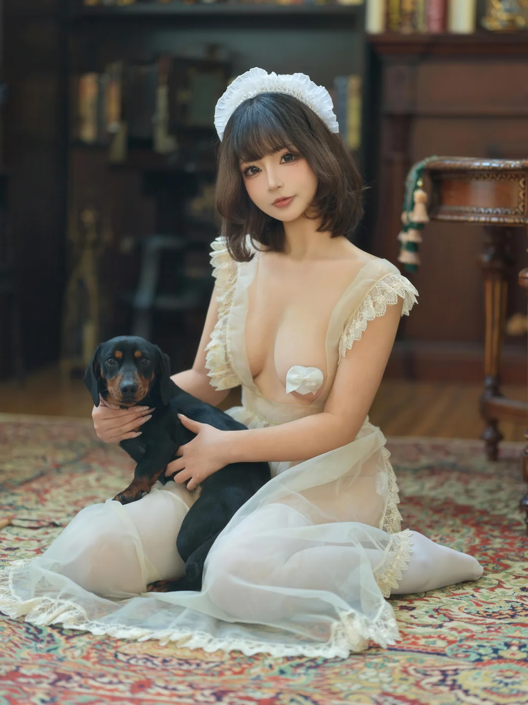 yuuhui玉汇 - 家养女仆 [149P,2V-2.19GB] tg@simisebaisi 【丝足阁】140.webp